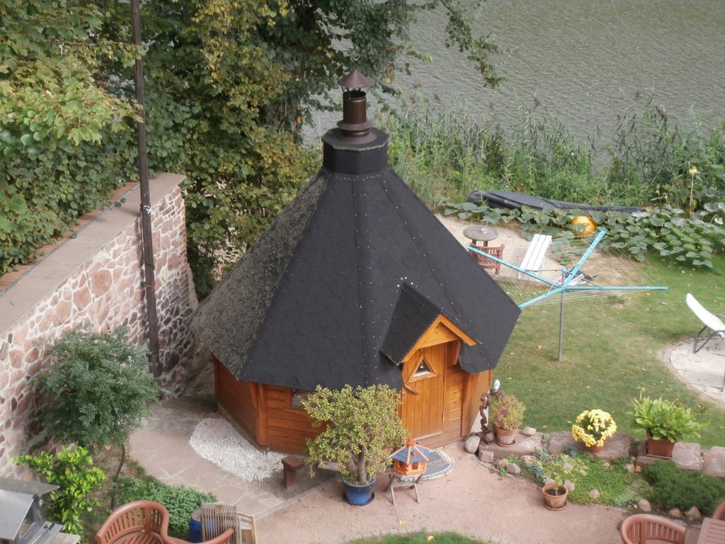 Ferienwohnung Saaleblick Halle  Exterior foto